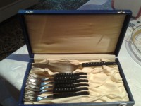 Evőeszköz készlet süteményhez